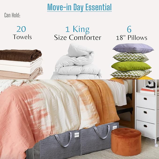 VENO 6 Pack Moving and Storage Bags, Heavy Duty, Alternative to Moving Boxes - Image 4