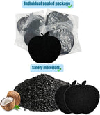 12-Pack Universal Trash Can Odor Absorbing Filters, Activated Charcoal - Image 3