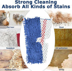 3 Pack Microfiber Mop Head Refills - Image 4