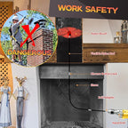 20 Feet Chimney Sweep Kit, Chimney Cleaning Kit - Image 3