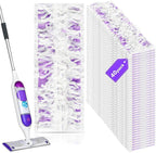 Power Mop Refills for Swiffer | 40 Count Disposable Pads for Wet & Dry Cleaning by PureRealm