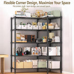 Himimi Storage Shelves-5 Tier Heavy Duty Wire Shelving Unit - Image 2