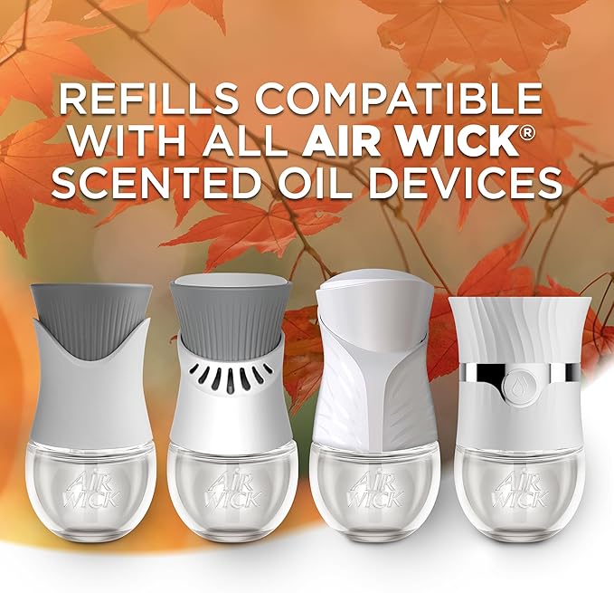 Air Wick Plug in Scented Oil Refill, Apple Cinnamon Medley, Air Freshener - Image 5