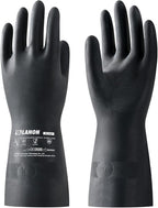 LANON Rubber Chemical Resistant Gloves, Reusable Heavy-duty Safety Work Gloves by LANONProtection