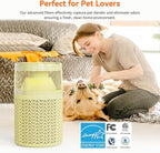 AIRROMI Pet Air Purifier for Home Bedroom Covers 658 Ft², - Image 4