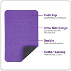 Bath Mat, Ultra Thin Bathroom Rugs, Rubber Bath Mats - Image 2