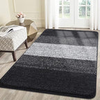 Kitinjoy Indoor Outdoor Door Mat, 59x36 Non-Slip Absorbent Dirt Trapper by Kitinjoy