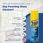 Zep Foaming Glass Cleaner - 19 oz ZUFGC19 - Streak-Free Professional Grade - Image 4