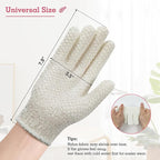 Evridwear Exfoliating Gloves for Shower, 100% Nylon Thick Soft Medium Heavy - Image 7