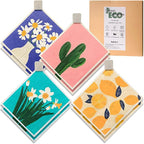 Swedish Dishcloths for Kitchen, 8 Pack Reusable Paper Towels by Eulnars