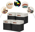 DULLEMELO Storage Baskets, 13 Inch Cube Storage Bins - Image 4