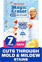 Mr. Clean Magic Eraser Sponge, Bathroom Cleaner, Soap Scum Shower & Tub Cleaner by MrClean