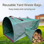 72 Gallon Yard Lawn Garden Bags, Large Standable Leaf Bags, Outdoor Garbage Can - Image 5