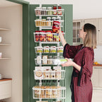 Over The Door Organizer，8-Tier Over The Door Pantry Organizer - Image 7