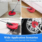 Mop Handle for Ocedar, Spin Mop Handle Replacement for O Cedar, 4 Section 30" - Image 7