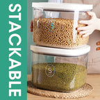 Airtight Rice Container 10 Lbs, Dry Food Holder - Image 3