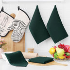Homaxy 100% Cotton Waffle Weave Kitchen Dish Towels, Ultra Soft Absorbent Quick - Image 6