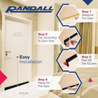 Adhesive Backed Door Draft Stopper – Silicone Under Door Sweep - Image 6