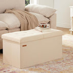 HAUSFRAU - 30 Inches Storage Ottoman Bench - Image 5