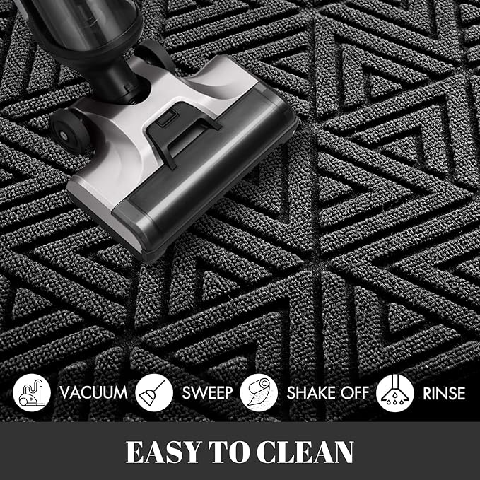 Yimobra Extra Large Door Mat 60x32, All-Weather Waterproof Non-Slip Welcome - Image 9