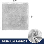 20Pack Microfiber Cleaning Cloth in Bag, Lint Free, Scratch & Streak-Free Cloth - Image 2