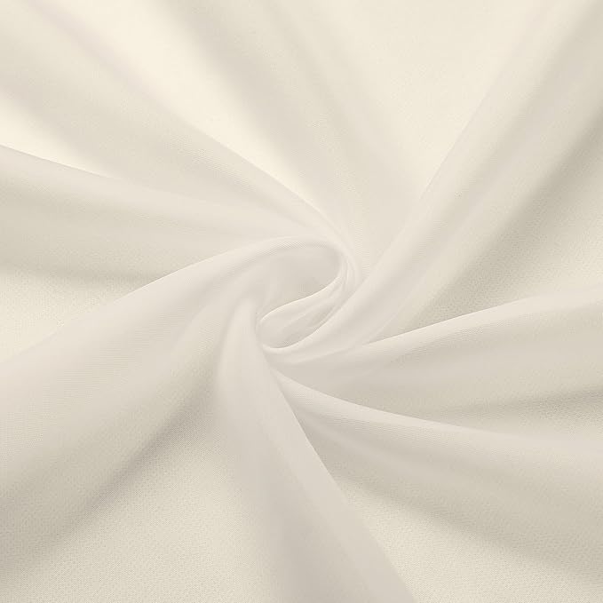Chyhomenyc Cream Sheer Valances - Image 6