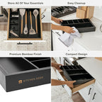 KitchenEdge Adjustable Kitchen Drawer Organizer - Image 3