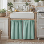 BGment Sage Green Curtains 36 Inch Length - Image 2
