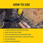Stanley F903 Black Spray Foam Sealant – Waterproof Expanding Polyurethane Foam - Image 7
