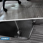 Chair Mat for Carpet, Non-Slip Office Vinyl Mat for Carpet - Image 6