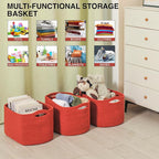 Storage Baskets for Organizing, Storage Basket for Shelves, Toy Towel Basket - Image 4