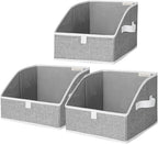 StorageWorks Closet Storage Bins, Trapezoid Organizer Box by StorageWorks