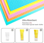 AMOUR INFINI Swedish Dishcloth Cellulose Sponge 8 Pack - Image 2