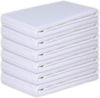 Kitchen Towels Set of 6 Soft Premium Cotton Highly Absorbent Dish Towels 18x28 by Gratico