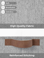 StorageWorks Storage Baskets for Shelves, Foldable Fabric Closet Storage Bins - Image 3