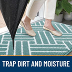 OLANLY Indoor Door Mat, 32x20 Inch, Dirt Resistant and Absorbent, Non-Slip - Image 2