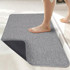 Bath Mat, Ultra Thin Bathroom Runner Rugs, Large Bath Mats by BosapDirect