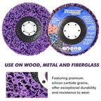 7 Pack Paint Eater Strip Disc Angle Grinder Rust Removal Disc Paint Stripper - Image 5
