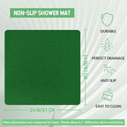 Non-Slip Bathtub Mat, Anti Slip Shower Mat, Fast Drying Bathtub Mats, Foot - Image 2