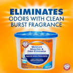 Arm & Hammer Clean Burst Moisture Absorber and Odor Eliminator Tubs, 14 oz - Image 3
