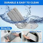 JOYMOOP Mop Replacement Pads, Reusable Microfiber Mop Pads - Image 7