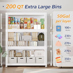 1000Qt Stackable Storage Bins - Image 3
