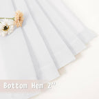 Tollpiz Sheer Door Curtains Closet Linen Textured Curtain Sheers Doorway Light - Image 7