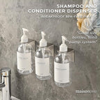 MaisoNovo Shampoo and Conditioner Dispenser - Image 3