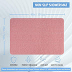 Non-Slip Bathtub Mat, Anti Slip Shower Mat, Fast Drying Bathtub Mats, Foot - Image 2