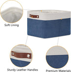 DULLEMELO Fabric Storage Bins, Foldable Storage Baskets - Image 5