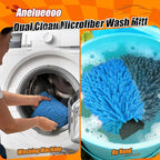 Car Wash Mitt Microfiber, Premium Chenille Microfiber Wash Car Mitts Sponge - Image 6