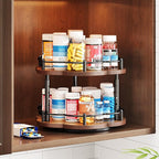 Lazy Susan Spice Rack Organization - Image 8