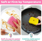 4 Pack Kickleen Scrub Color Sponge - Image 4