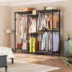 Heavy Duty Garment Rack Large Clothes Rack, Freestanding Closet Portable - Image 2